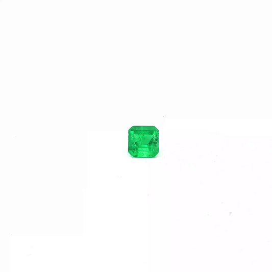 2.16ct Octagonal Colombia Emerald Certified by GIA #2231643375