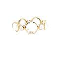 18K YELLOW GOLD IPPOLITA ROCK CRYSTALS BANGLE BRACELET PRE-OWED