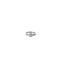 14k white gold .35ct G VS2 Princess Cut Diamond Promise Ring