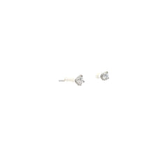 14k White Gold .23ct G VVS2 /.23ct G VS2 Round Diamond Stud Earrings Certified by GIA #6197685787 G VVS2 / GIA # 2195686589 G VS2