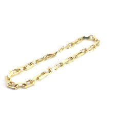 14k Yellow Gold 17.3 Gram Link Bracelet 8" inch