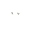 14K WHITE GOLD .95CT I VS2 ROUND DIAMOND STUD EARRING