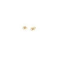 14k Yellow Gold .40ct G SI1 Round Diamond Stud Earrings