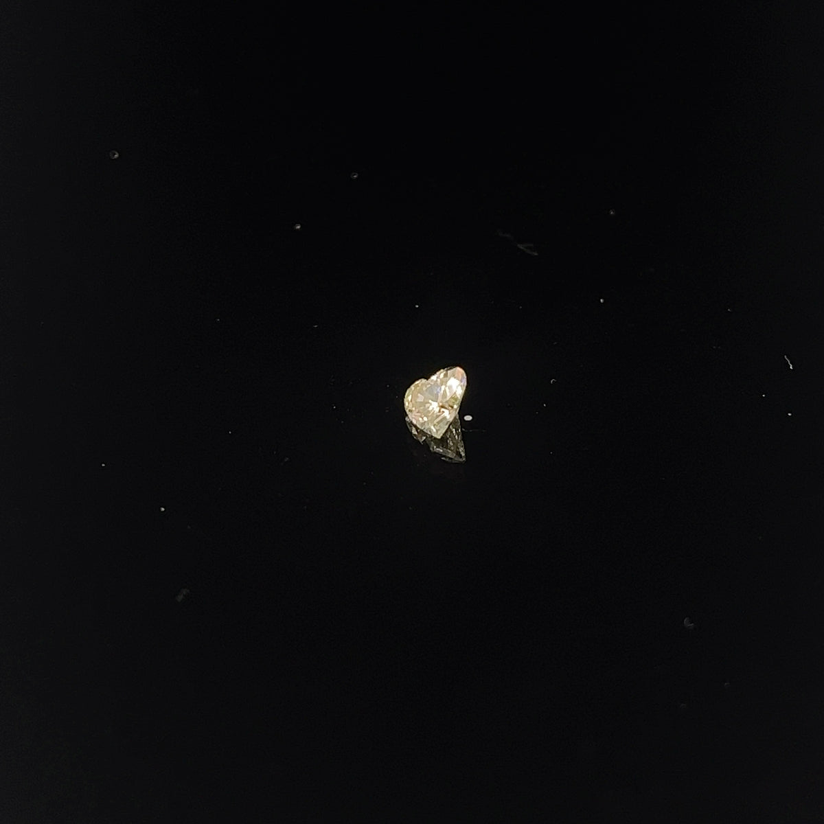 .41ct Transparent Light Heart Brilliant GIA