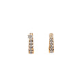 14k Yellow Gold .15ct G VS2 Round Diamond Jacket earrings