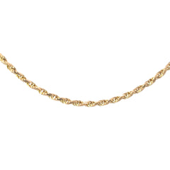 10k Yellow Gold Solid Rope Chain 13.5 gram 3mm 20"inch