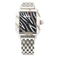 Michele Deco Safari Zebra Diamond Pre-Owned Ladies Watch