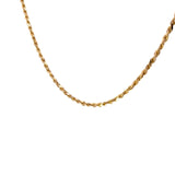 14K YELLOW GOLD 16.1 GRAM SOLID ROPE CHAIN 22" INCH 3.2MM