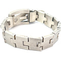 Stainless Steel Buckle Bracelet 1/2 wide 8" inch 91.6 gram
