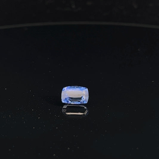 2.68ct Cushion Blue Sapphire Modified Brilliant Cut Transparent GIA Certified #5201580967