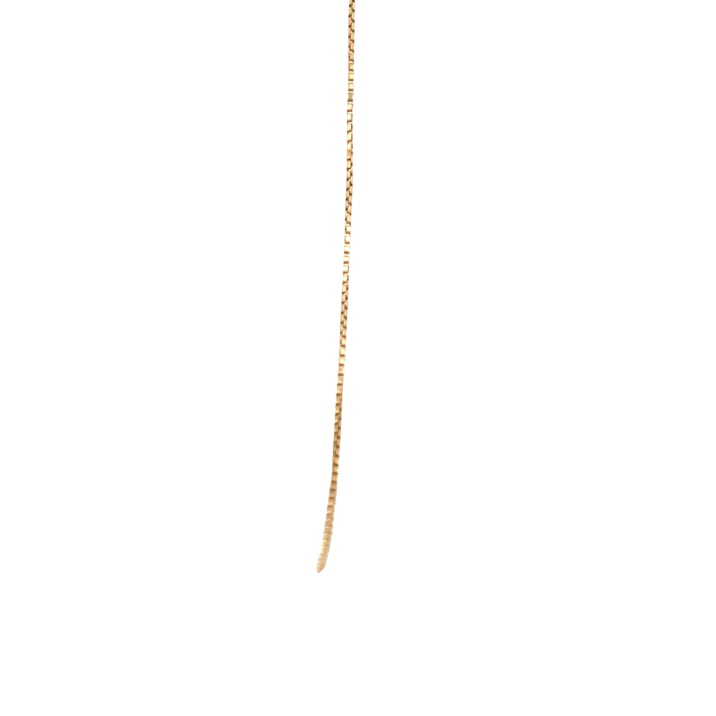 14k Yellow Gold Micro Franco Necklace 7.7 gram