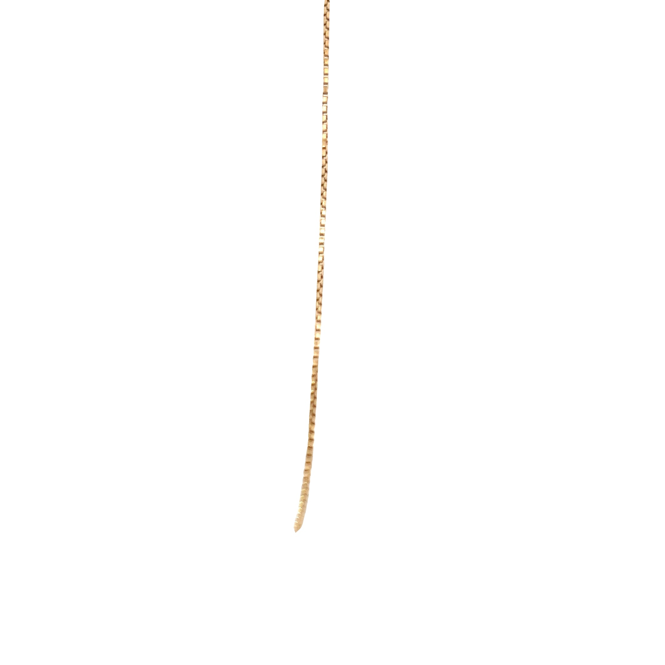 14k Yellow Gold Micro Franco Necklace 7.7 gram