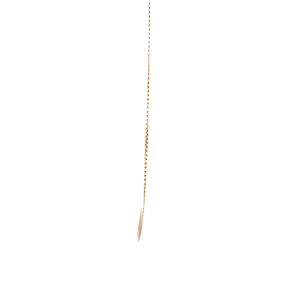 14k Yellow Gold Micro Franco Necklace 7.7 gram