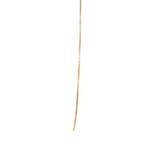 14k Yellow Gold Micro Franco Necklace 7.7 gram