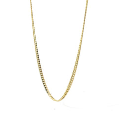 14k Yellow Gold 12.2 Gram Cuban Link Necklace 22"inch 2.6mm