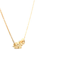 14k Yellow Gold .75ct H SI1 Multi Shaped Oval, Princess Shape, Marquise, Emerald and Heart Diamond Necklace