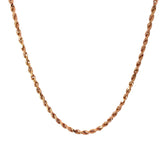 14K ROSE GOLD 4.90GRAM ROPE CHAIN