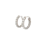 14KW 4.30CT GVS2 OVAL DIAMOND IN/OUT HOOP