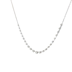 14K WHITE GOLD 1.05CT G VS2 DIAMOND NECKLACE