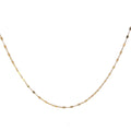14k Yellow Gold 4 Grams Fancy Link Necklace 20"inch