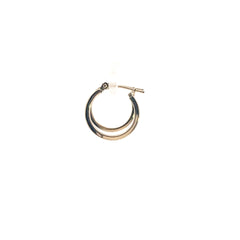 14k Yellow Gold 1/2 Hoops