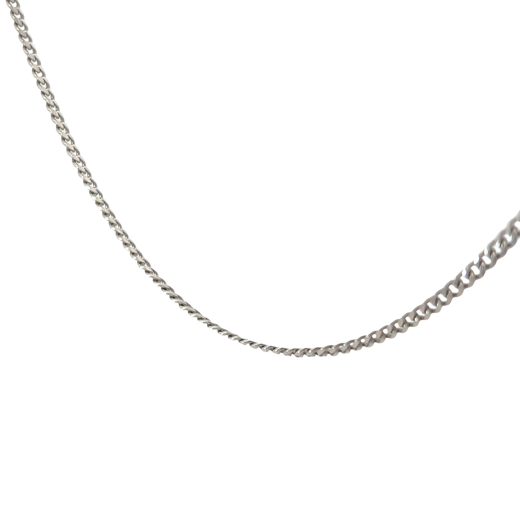 14k White Gold 9.70 gram Necklace 18"inch