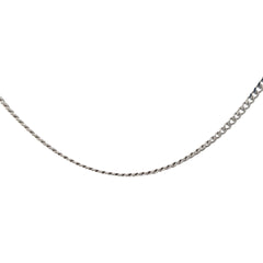 14k White Gold 9.60 gram Necklace 18"inch