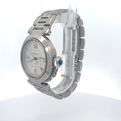 Pasha De Cartier Seatimer Blue Sapphire Crystal / Stainless Steel 42mm 100m 330ft 788861cc (2378) Pre-Owed