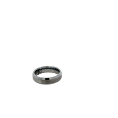 Tungsten 6mm HP Bev Edge Satin Size 9 3/4