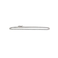 14k White Gold 1.75ct G VS2 Round Diamond Tennis Bracelet