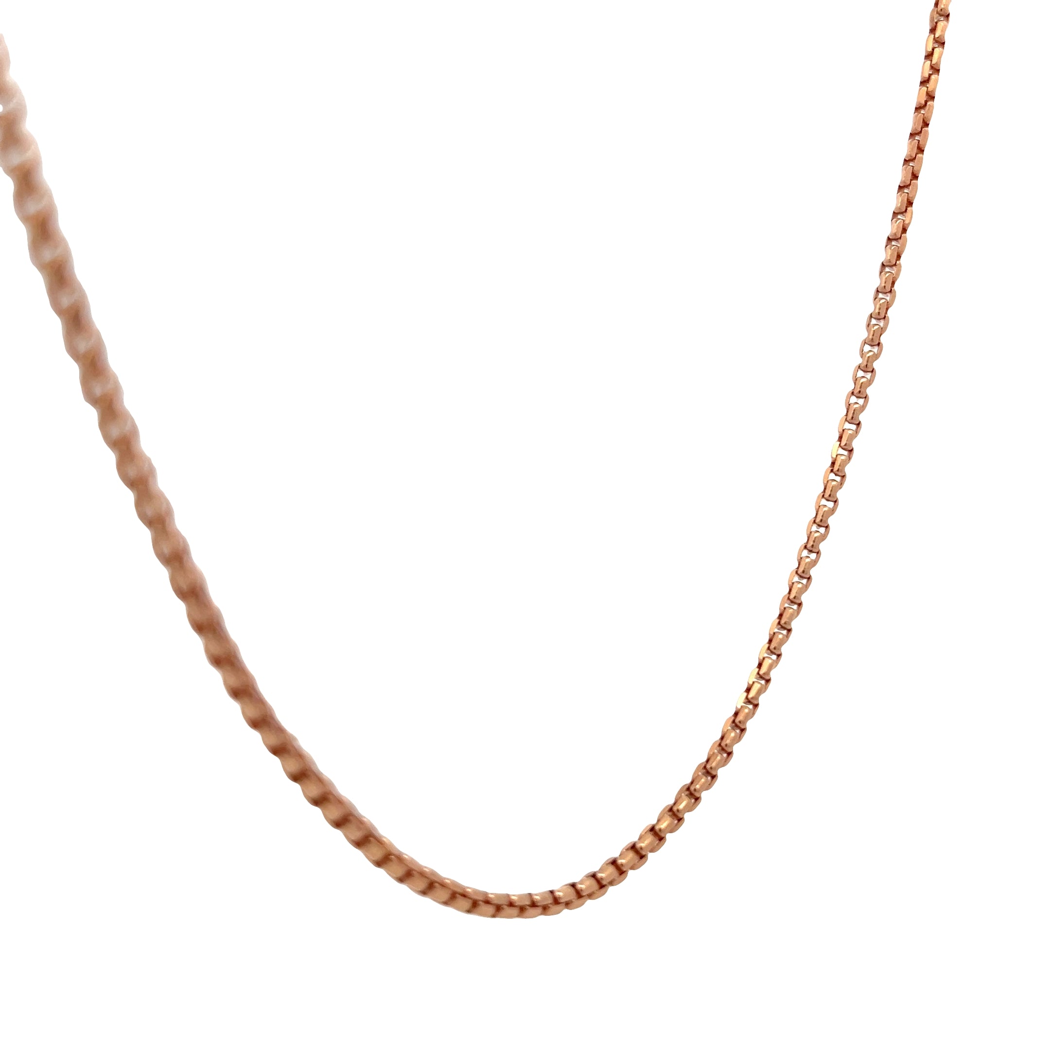 14k Rose Gold 30.00 Gram Franco Chain 22"inch 2.93mm