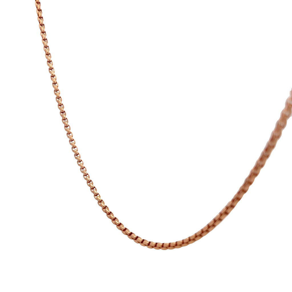 14k Rose Gold 30.00 Gram Franco Chain 22"inch 2.93mm