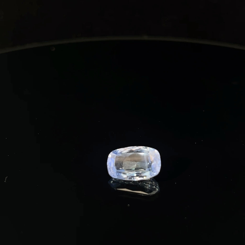5.76CT Cushion Blue Sapphire Loose Stone Certified By GIA# 5232471134