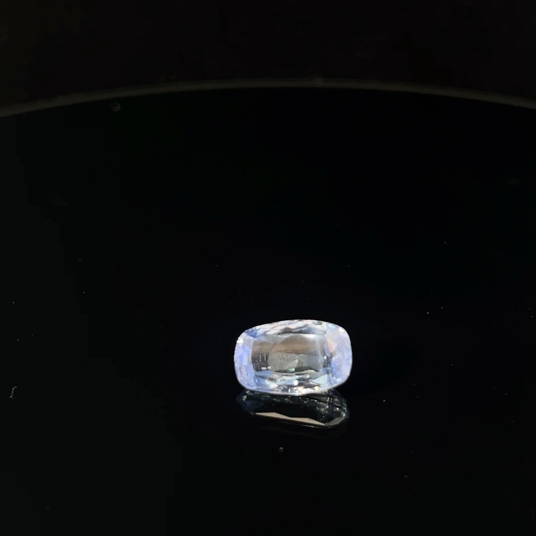 5.76CT Cushion Blue Sapphire Loose Stone Certified By GIA# 5232471134