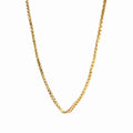 14k Yellow Gold Round Wheat Necklace 14 gram 2mm 24"inch