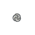 18k White Gold .61ct Round Black and 1.80ct F VS2 Round Diamond Fashion Ring