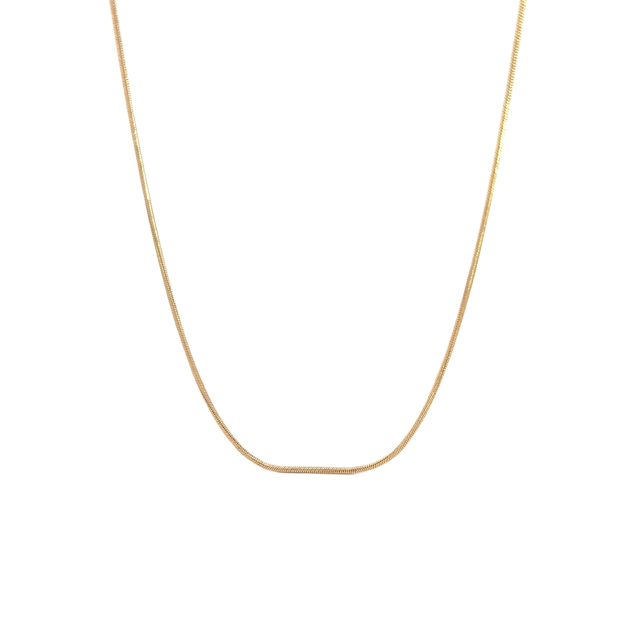 14k Yellow Gold 1.1mm Snake Chain 4.8 gram 22" inch