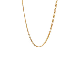 14k Yellow Gold 1.75mm Micro Cuban Link Chain 5.7 Gram 24" inch