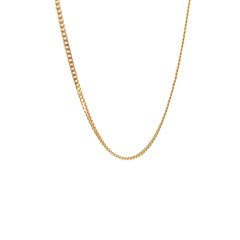 14k Yellow Gold 1.75mm Micro Cuban Link Chain 5.7 Gram 24" inch