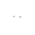 14k white gold .90CT F SI1 Round  Diamond Stud earrings