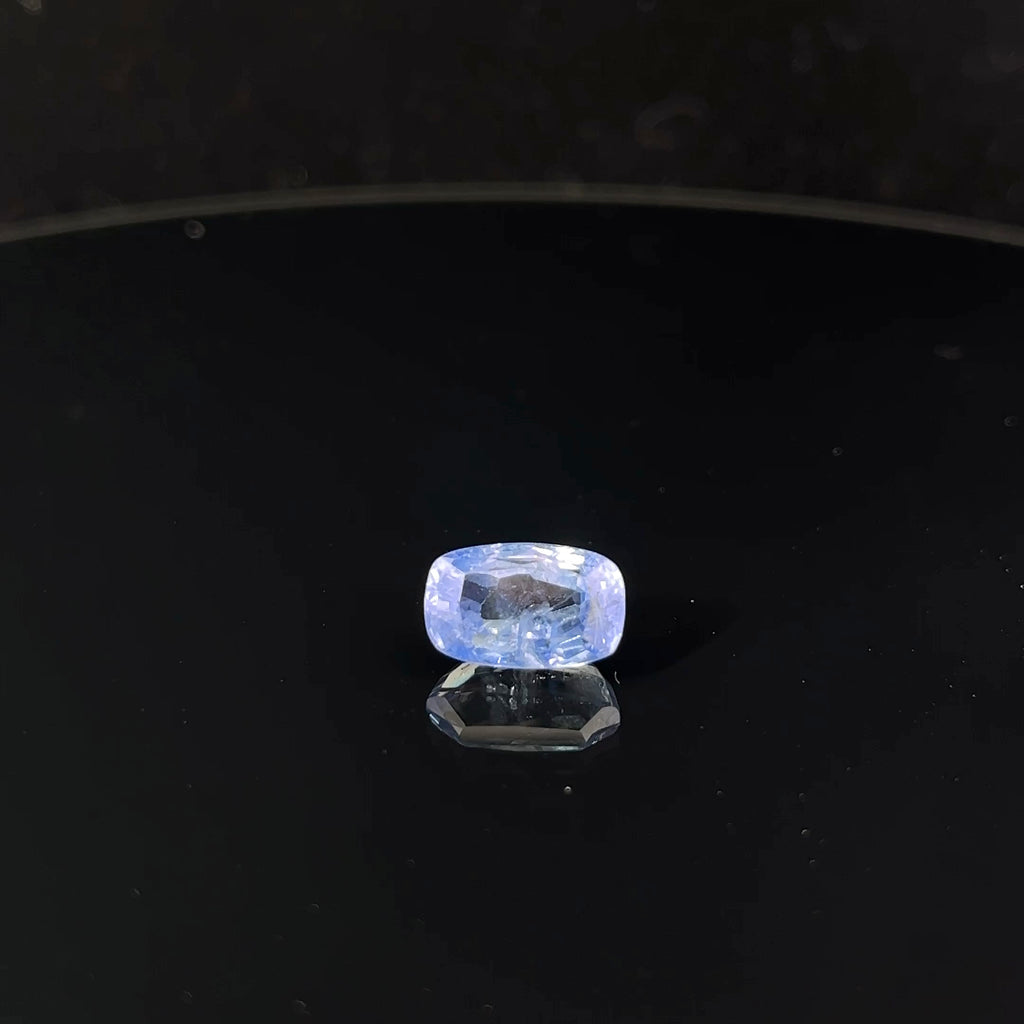 5.74ct Cushion Blue Sapphire Stone Certified By GIA#2233471132