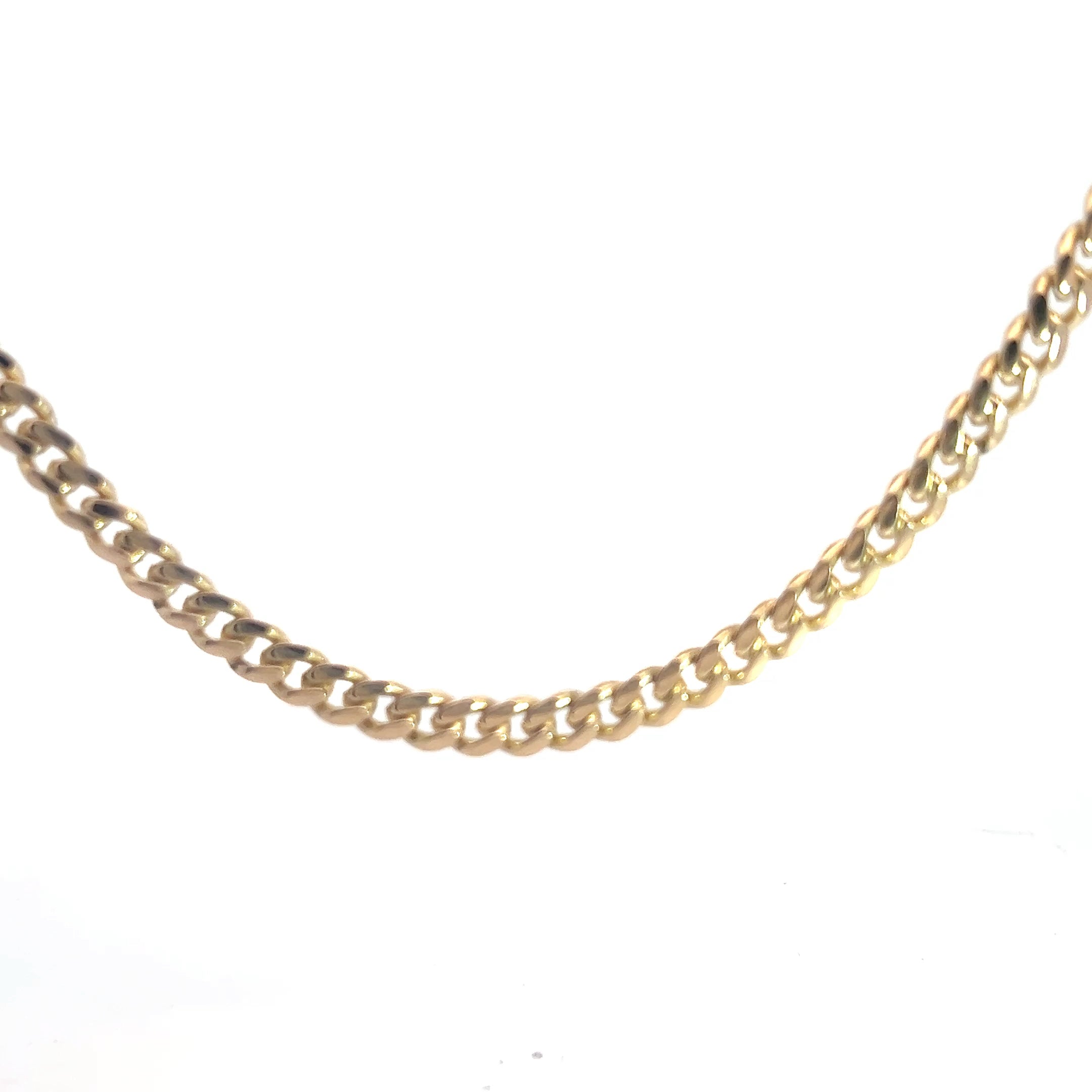 14k Yellow Gold 76 gram Cuban Link Necklace 6mm 24"inch
