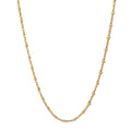 14k Yellow Gold 9.6 Gram Fancy Italian 20"inch Necklace