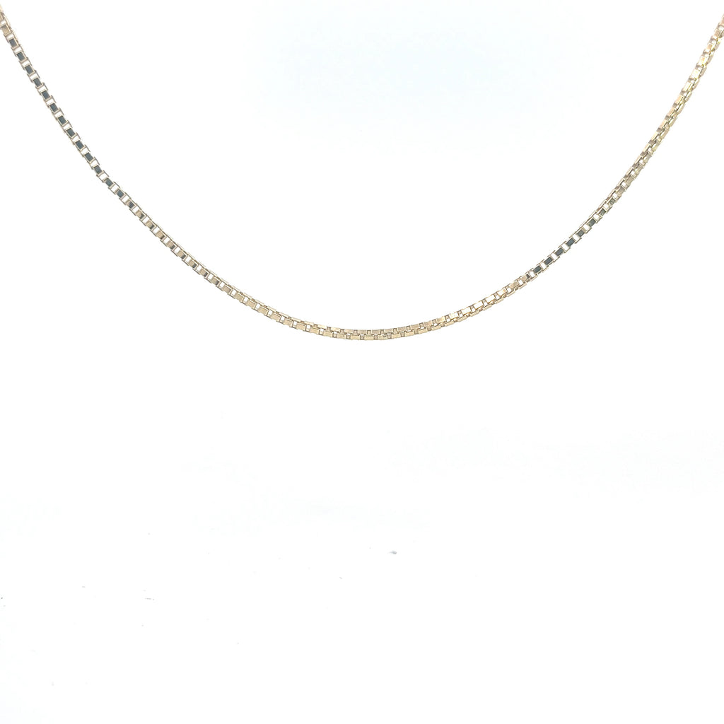 14k Yellow Gold Box Chain 7.0 gram 20 inch