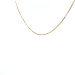 14k Yellow Gold Box Chain 7.0 gram 20 inch