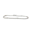 14k White Gold  2.22CT G SI1 Round Diamond Bracelet