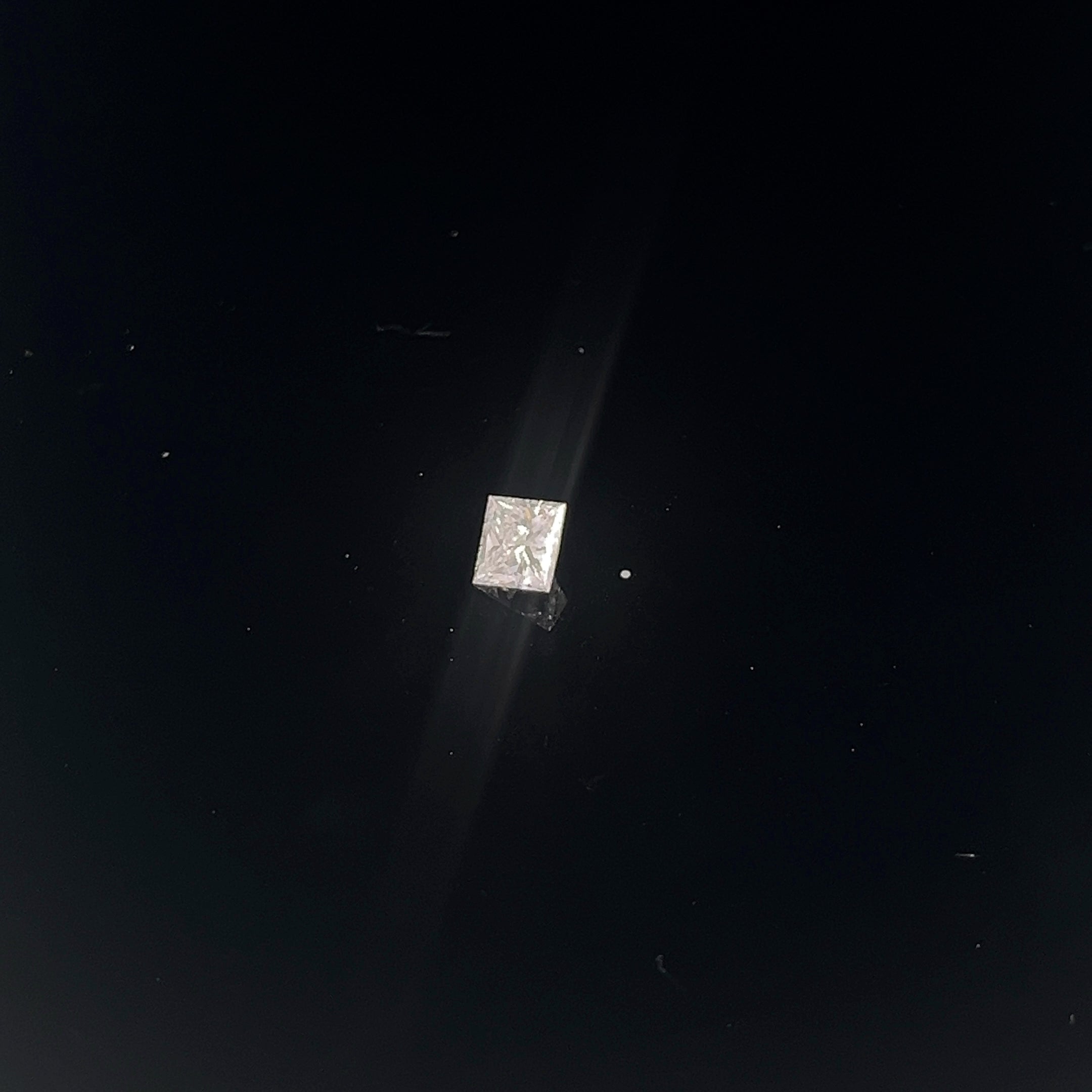 Loose Natural Diamond .58CT E SI2 PRINCESS EGL Certified