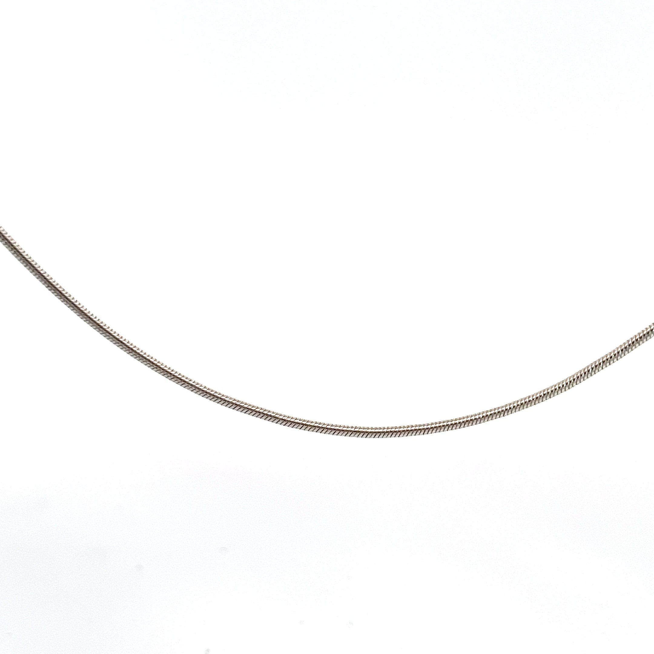 14k White Gold 4.20 Gram Snake Chain 16"inch