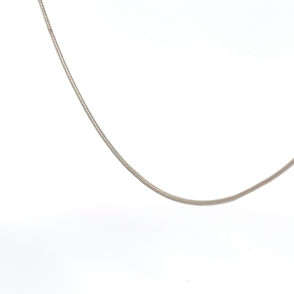14k White Gold 4.20 Gram Snake Chain 16"inch