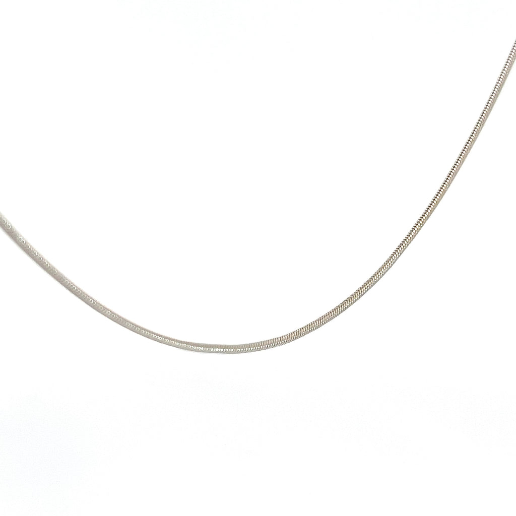 14k White Gold 4.20 Gram Snake Chain 16"inch